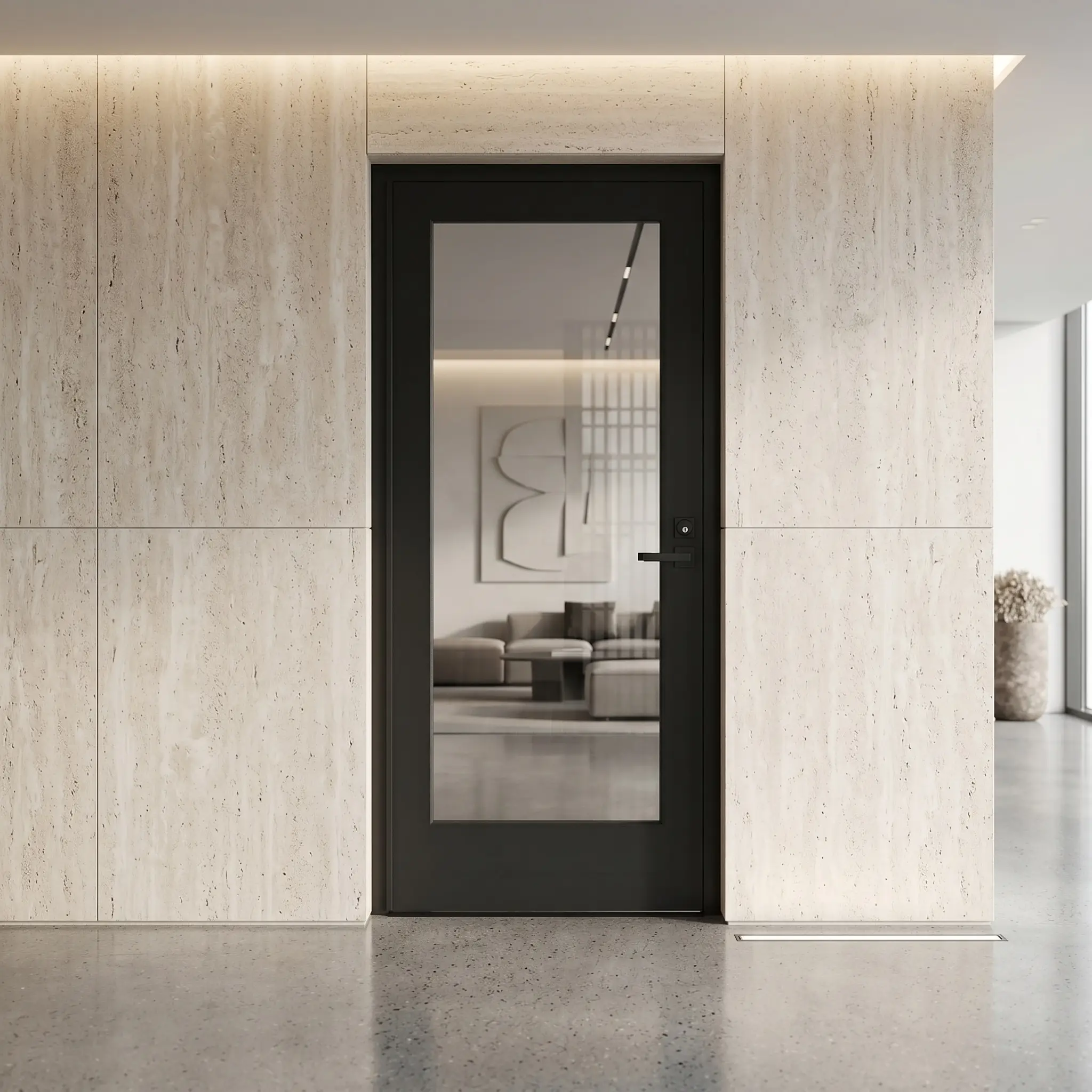 Nixa N100 series storefront door