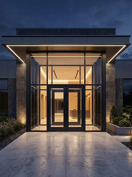 Commercial doors by Nixa