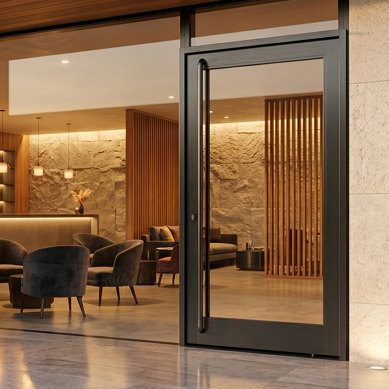 N130 Pivot door (5)